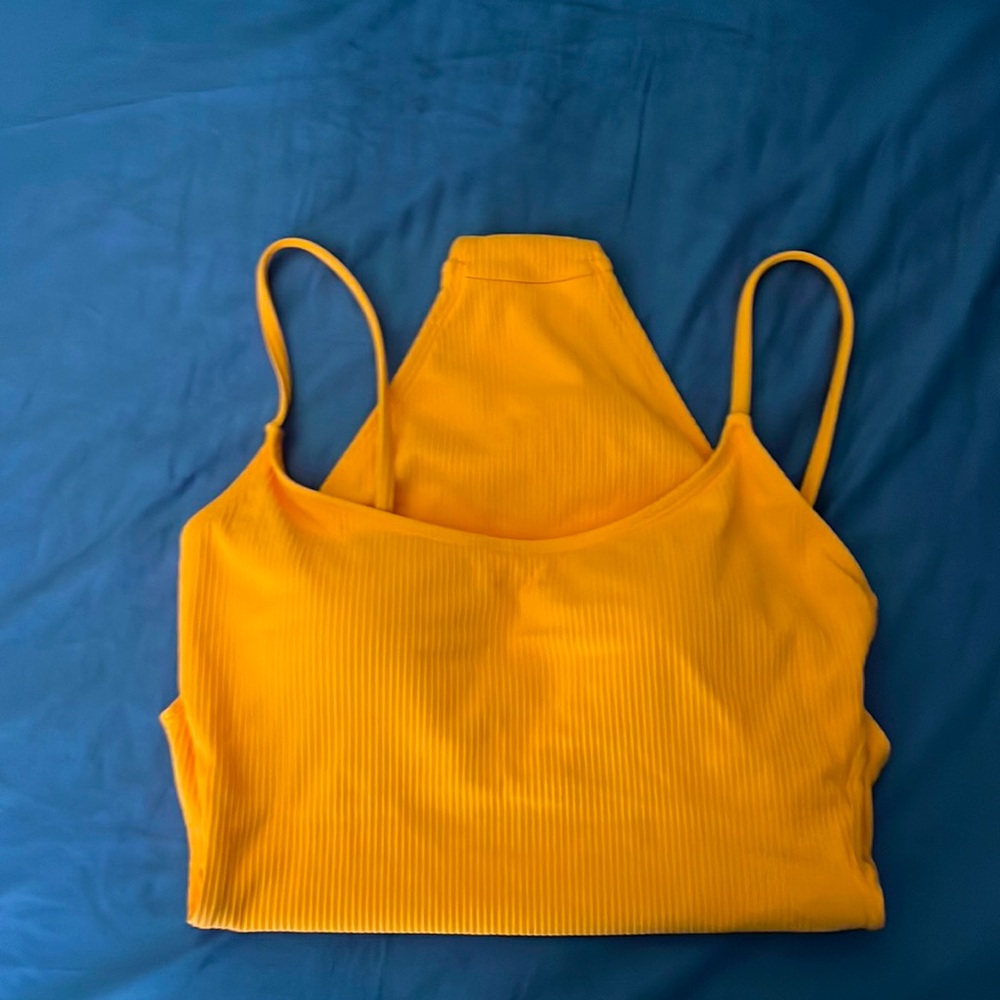 Andie Amalfi Large Long Torso Ribbed Swimsuit Never Used